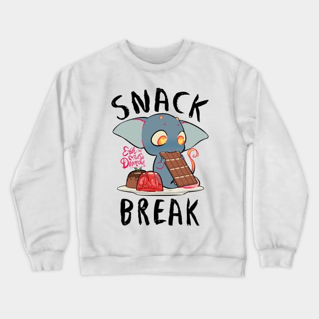 Snack Time Crewneck Sweatshirt by AyliHarris